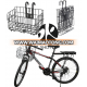 Bestsale bike parts high quality chinese stainless steel bicycle basket