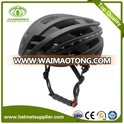 NEW 2017 rechargeable LED smart bicycle helmet with 7 flash LED light