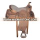 Western horse saddle | Leather horse saddle | western style horse saddle